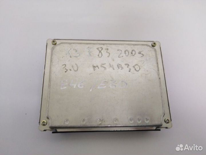 Блок управления двс BMW X3E83