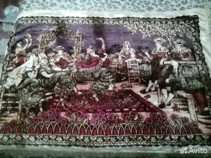 Ковер плюшевый « Испанский танец » СССР