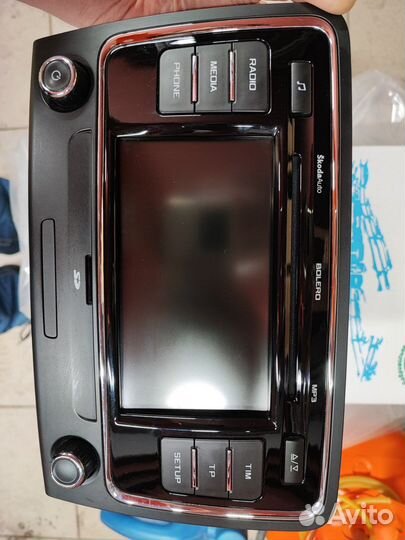 Головное устройство Bolero Skoda superb