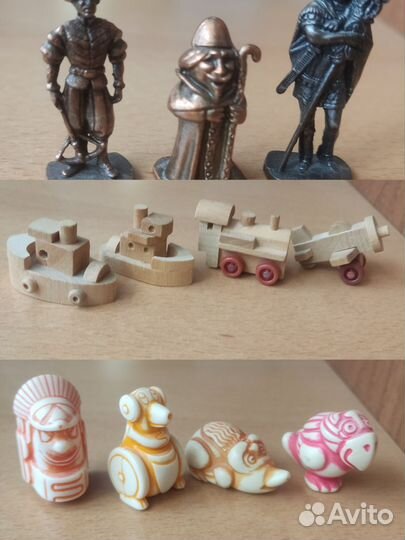 Игрушки из киндеров редких серий