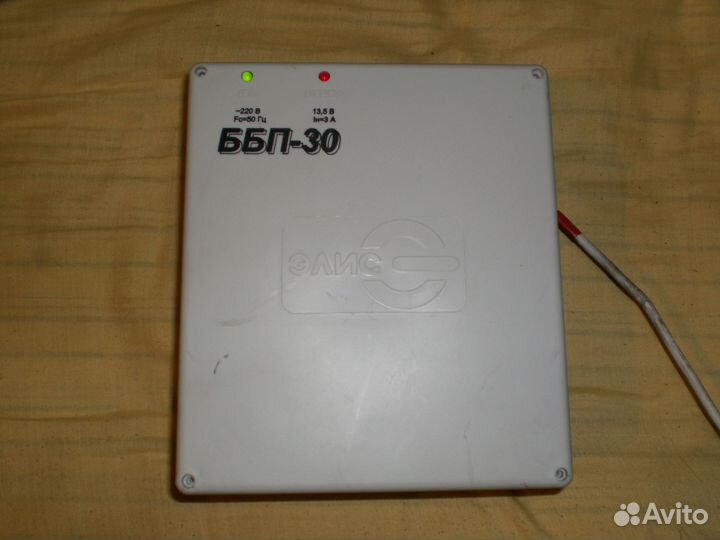 Блоки бесперебойного питания ббп - 20 и ббп - 30