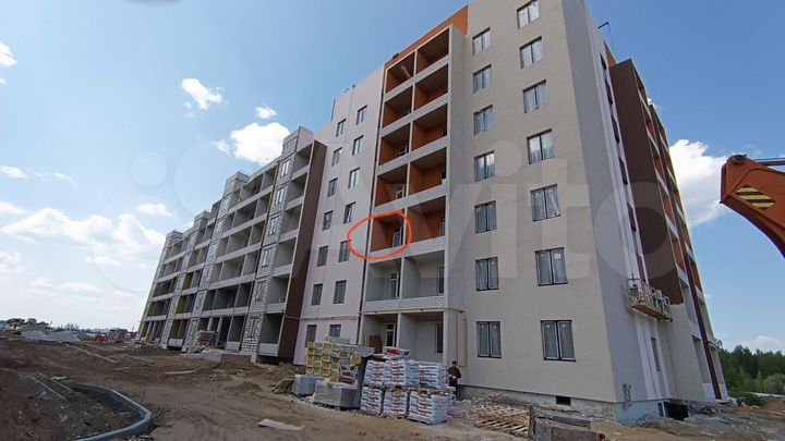 1-к. квартира, 40,3 м², 3/7 эт.