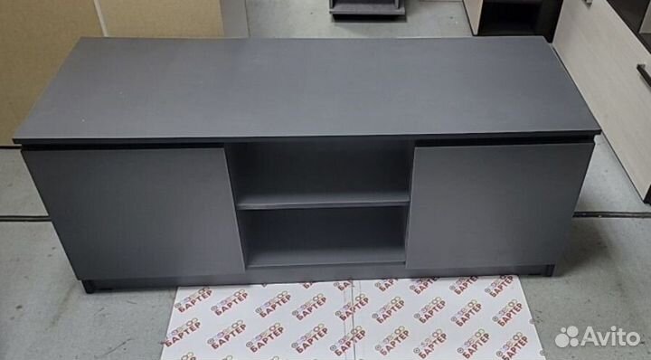 Тумба тв Челси Белый/Графит