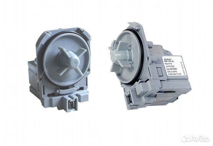 Насос askoll 30W 3 защелки фишка вперед