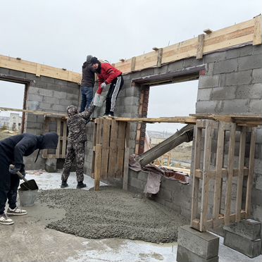 Заливка армопояс бригада узбеки толкови