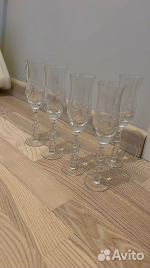 Хрустальные фужеры