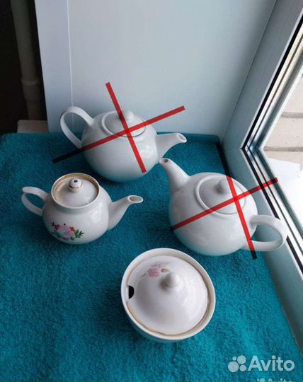 Заварочный чайник Дулево фарфор за штуку