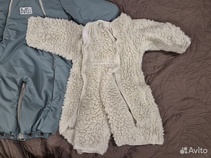 Комбинезон (конверт) трансформер тёплый 62-80