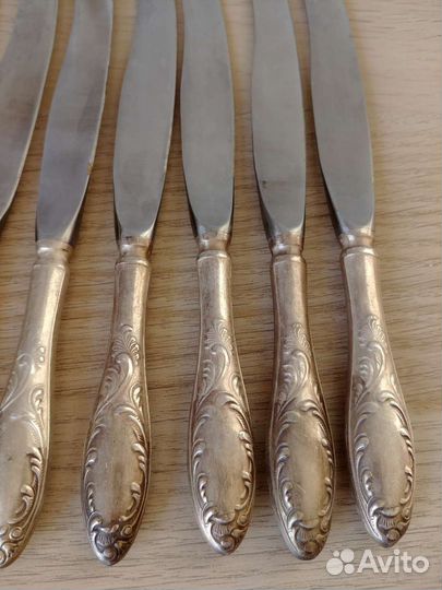Вилки и ножи мельхиор СССР
