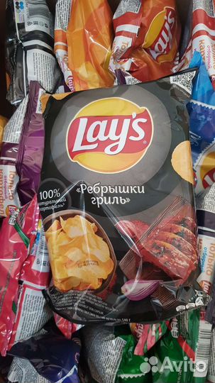 Чипсы lays, pringles