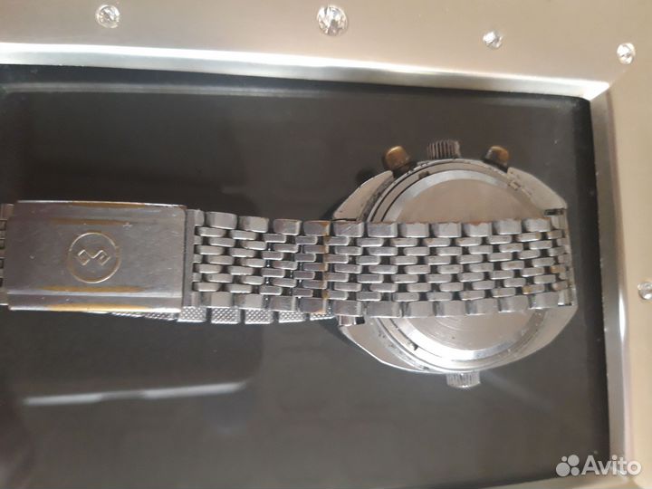 Мужские наручные часы хронограф 3133 СССР Полет