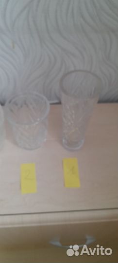 Хрустальный вазы СССР