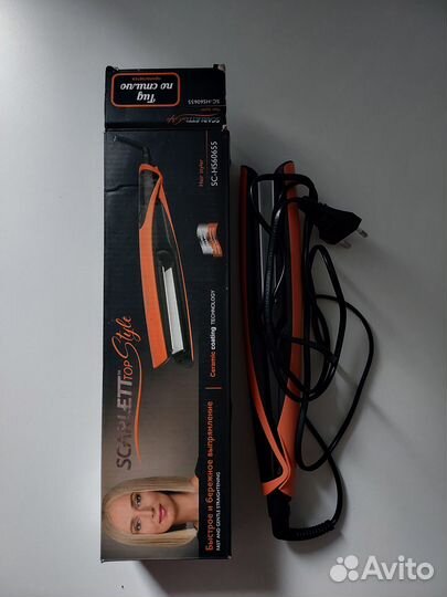 Щипцы для выпрямления волос Scarlett