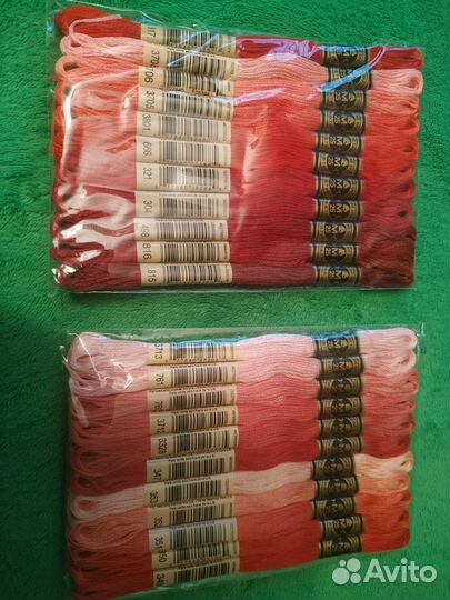 Нитки мулине dmc