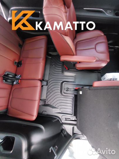 Ковры в салон Kamatto 3D Hyundai Palisade