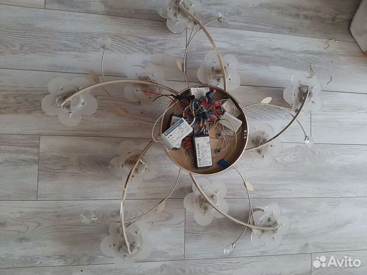 Люстра подвесная потол. фирм.неск.реж.света Чехия