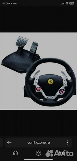 Руль trastmaster ferrari f430