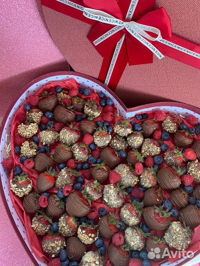 Клубника в бельгийском шоколаде набор