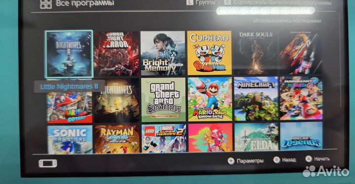 Nintendo switch lite 32Gb+128Gb прошитая