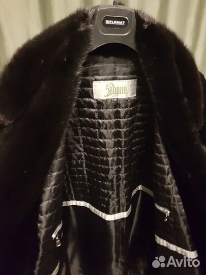 Мужской норковый полушубок