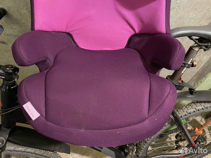 Автокресло cybex juno 2 fix + велосипед