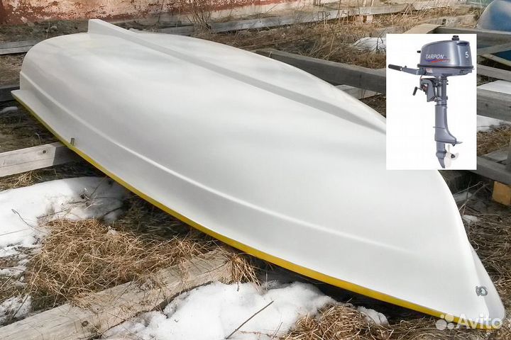 Вёсельная лодка с мотором Тортилла-4 Tarpon T 5S