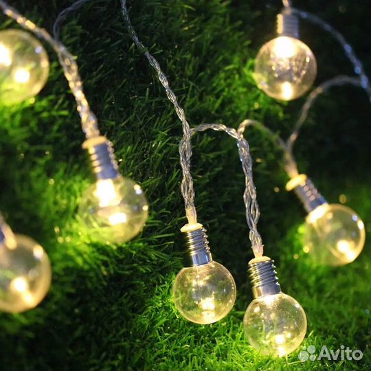 Гирлянды оптом. Гирлянда Лампочки оптом