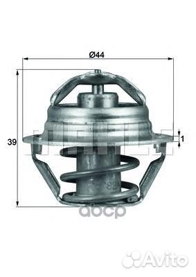 Вставка термостата TX9082D Mahle/Knecht