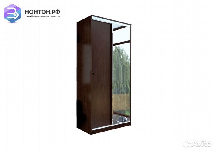 Шкаф-купе Альянс 1 м венге