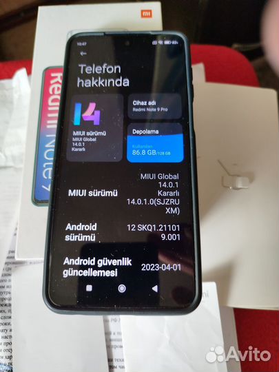 Xiaomi Redmi Note 9 Pro, 8/128 ГБ