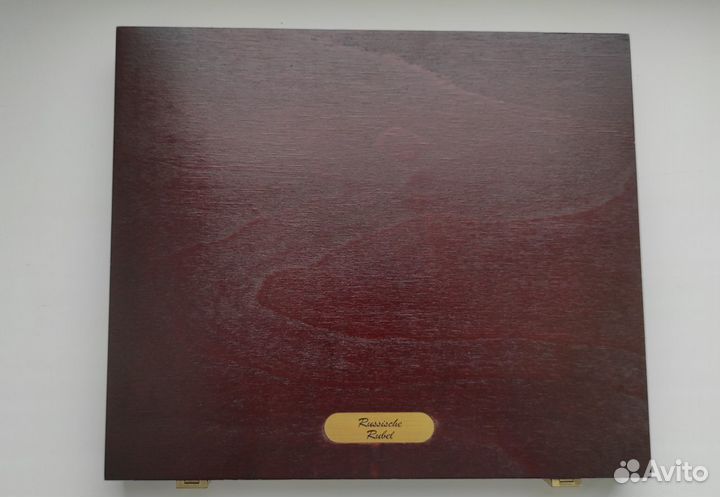 Набор монет 24 х 1 рубль серебро 1997, 2002, 2003