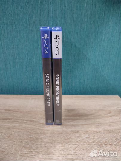 Игра PS4 и PS5 Sonic Frontiers. Диск новый