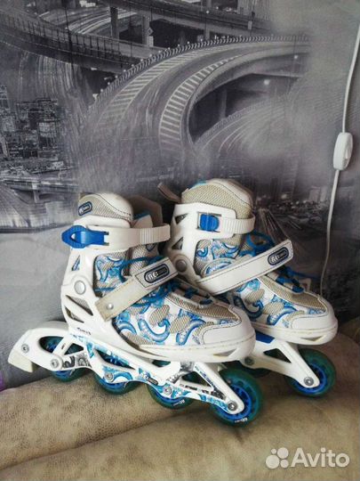Роликовые коньки для мальчика. Размер 31-36