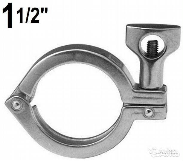 Хомут для кламп-соединения 1.5 дюйма