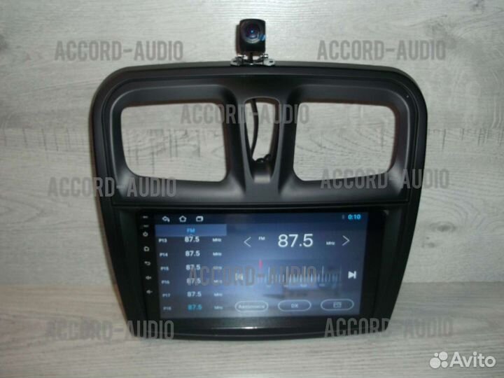 Магнитола 2DIN Renault Sandero Android с камерой