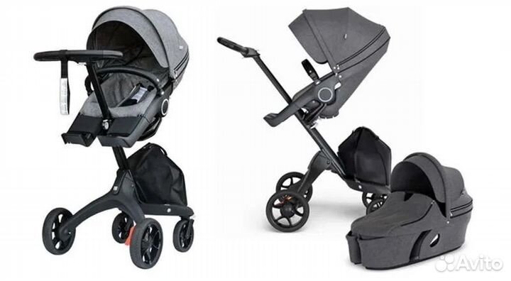 Коляска stokke xplory v6 2в1