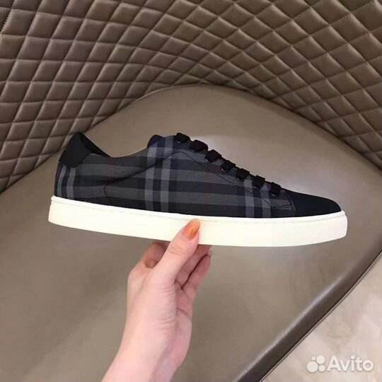 Кеды Кожаные Burberry