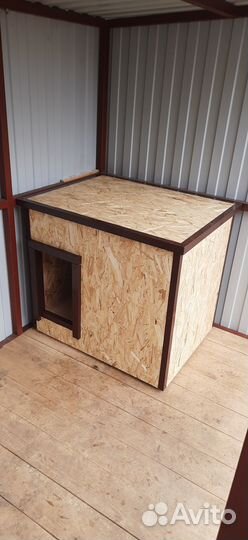 Будка вольерная для собаки. Собачья будка