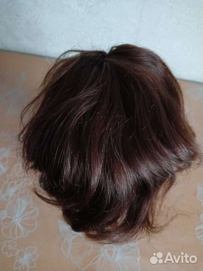Шиньон из натуральных волос