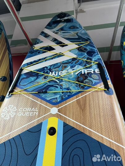 Сапборд 204kg wetare blue Sup-доста каяк весла