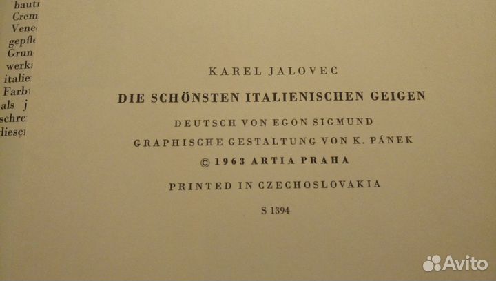 Karel Jalovec Die Schonsten italienischen geigen