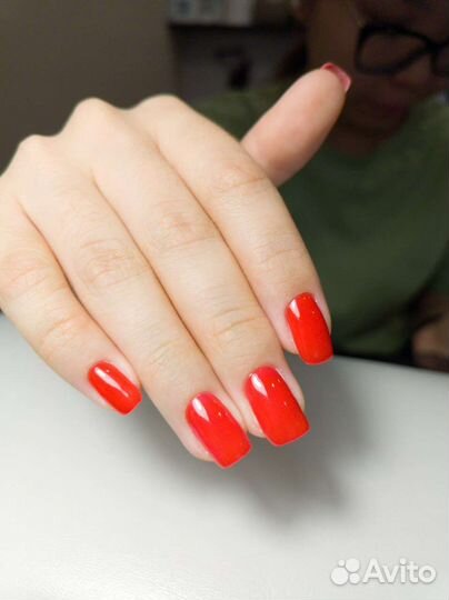Модель на маникюр, наращивание