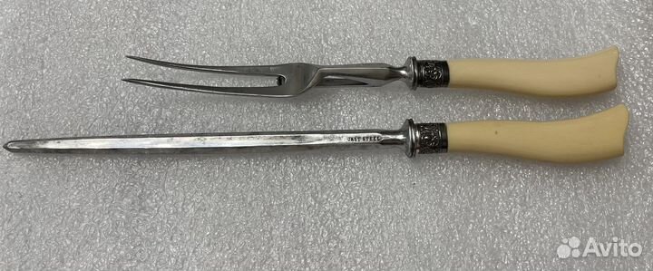 Набор для мяса Вилка и Стилет Винтаж Англия