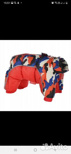 Одежда для средних собак. Комбинезоны. Куртки