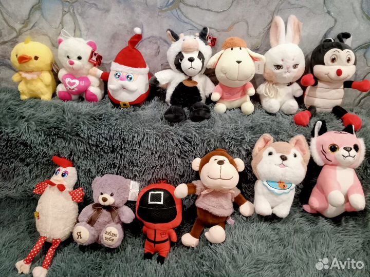 Мягкие игрушки новые