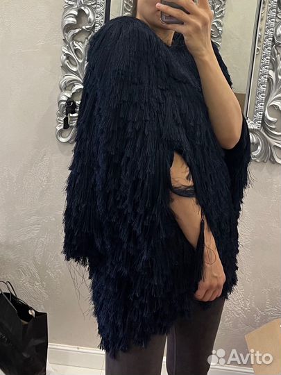 Пончо h&m premium collection