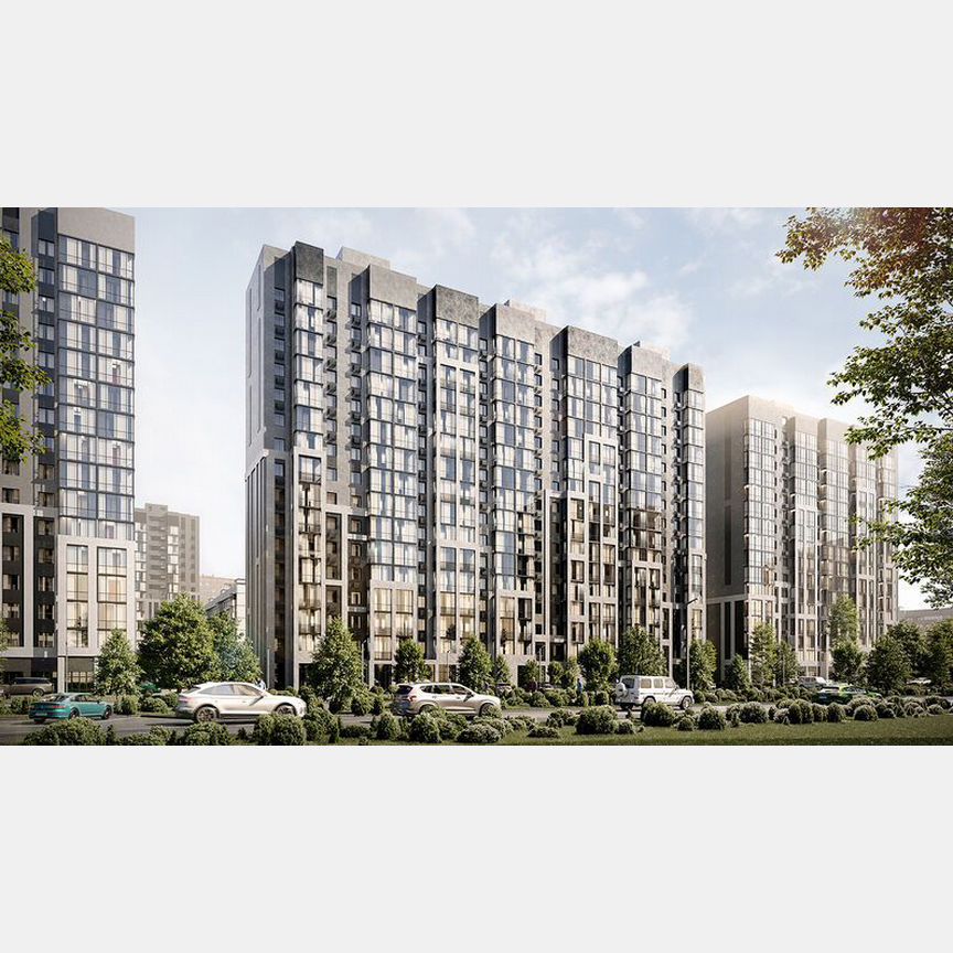 2-к. квартира, 51,9 м², 15/15 эт.