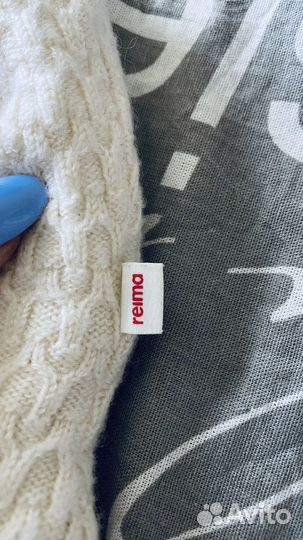 Шапка шлем reima для новорожденных до 3-5 месяцев