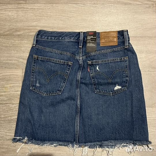 Джинсовая юбка levis