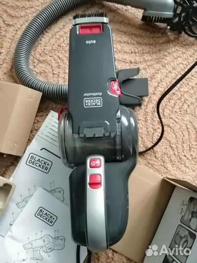 Автомобильный пылесос black decker